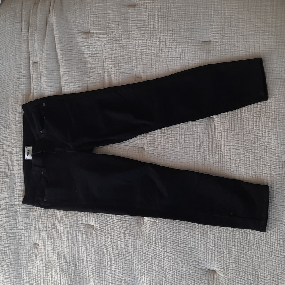 Paige Verdugo Crop Jeans Black